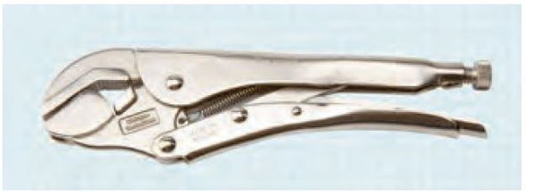 Locking Pliers With Adjustable Jaw