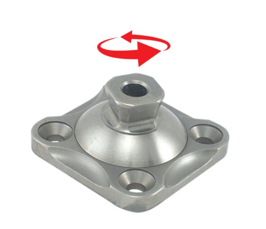 4 Hole Socket Adapter with Rotating Pyramid – Total Care